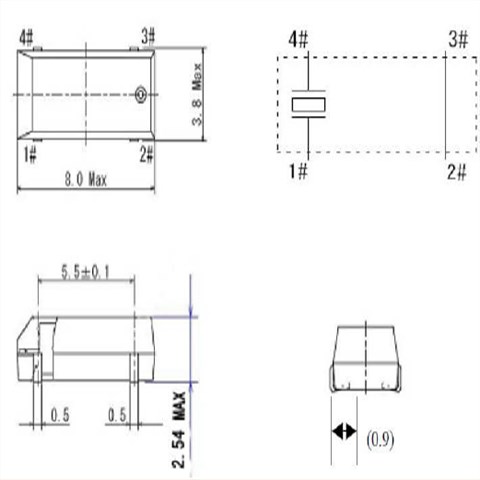 泰藝晶振,XN晶振,7015晶振,8038晶振