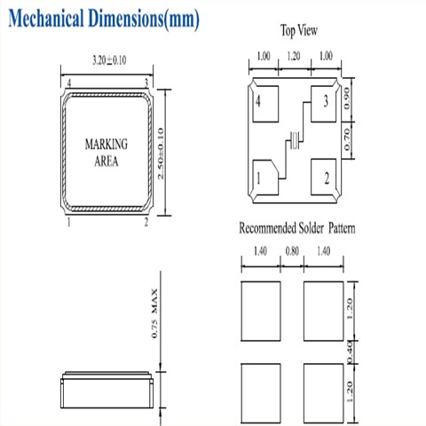 E3SB24E0X0019E,Hosonic鴻星晶振,3225工業(yè)設(shè)備晶振