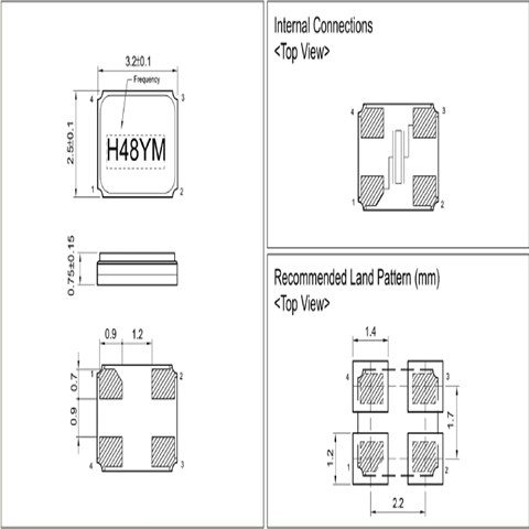 加高晶振,貼片晶振,HSX321G晶振,進口貼片晶振