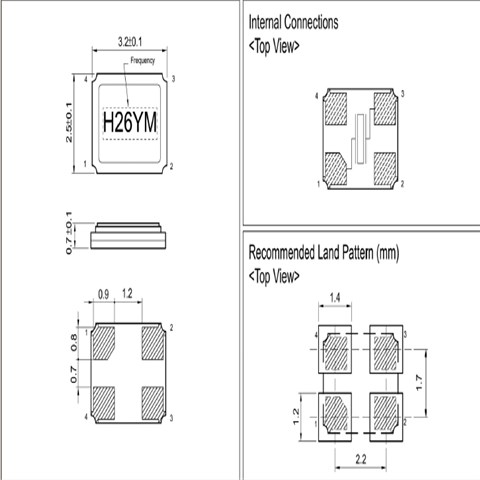加高晶振,貼片晶振,HSX321S晶振,石英晶振