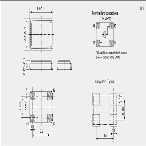 NDK晶振,貼片晶振,NX5032SA晶振,進口晶振