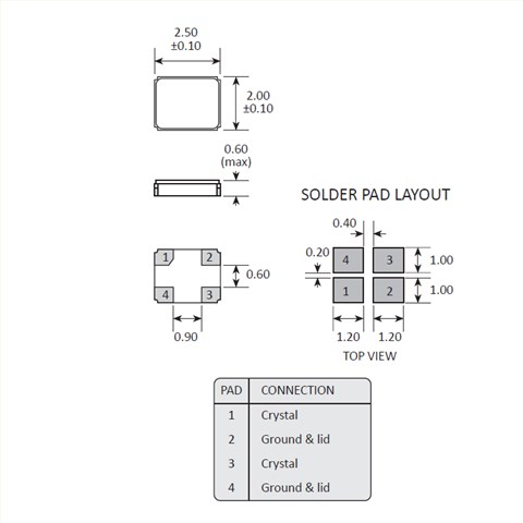 Golledge晶振,貼片晶振,GSX-323晶振,無(wú)源進(jìn)口晶振