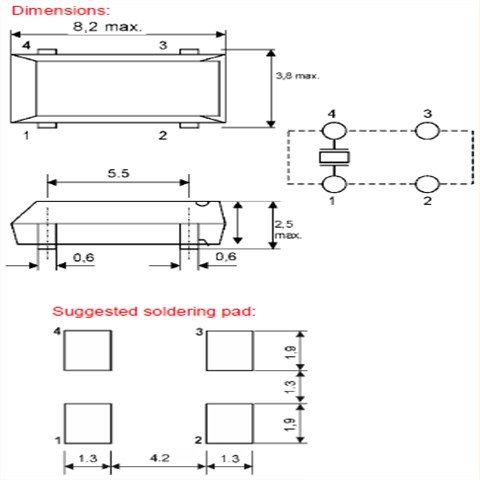 GEYER晶振,貼片晶振,KX-327S晶振,石英進口晶振