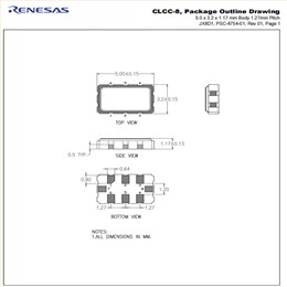 Renesas晶振,XPL53525.000000K,低抖動晶振,航空航天設(shè)備晶振