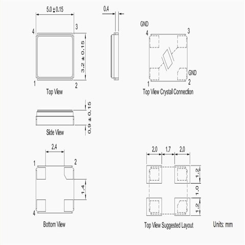 臺產(chǎn)晶技晶振,AB-16.000MALE-T晶振,車載香薰系統(tǒng)晶振