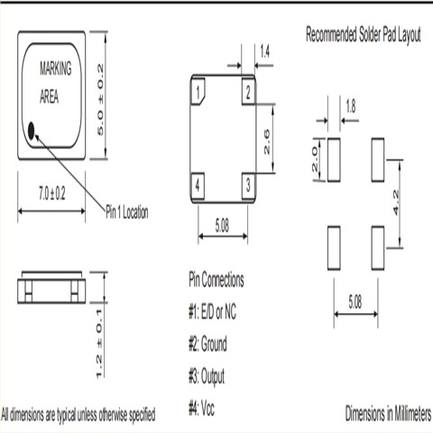 XO75-125M000-B25G3,Fortiming晶振,7050mm,6G低抖動晶振