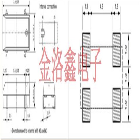STC12520A-32.768KHz,CS-306三呢晶振,32.768KHz貼片晶振