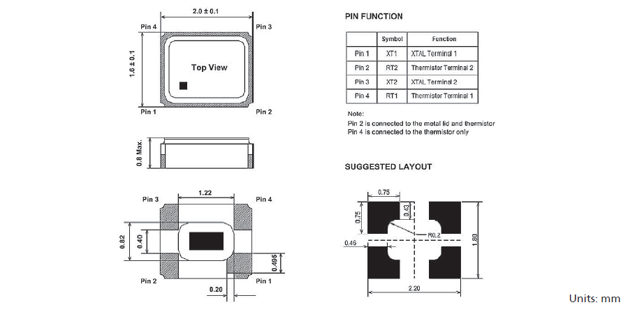 低振動無源晶振,進口2016四腳SMD晶振,OY晶振